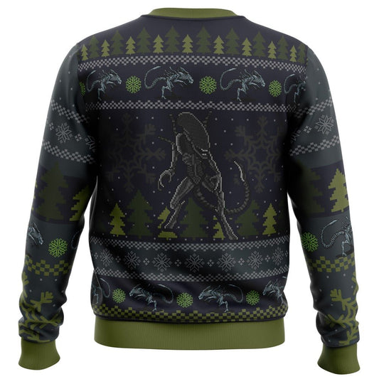 A Christmas Bug Hunt Ugly Christmas Sweater - Christmas Jumper (back)