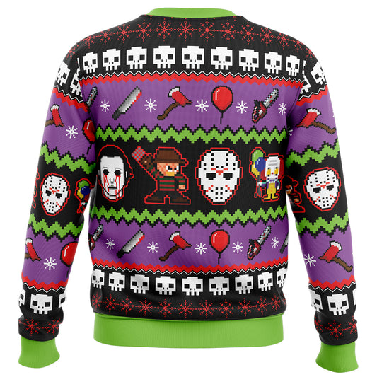Nightmares Before The Holidays Ugly Christmas Sweater - Christmas Jumper (back)