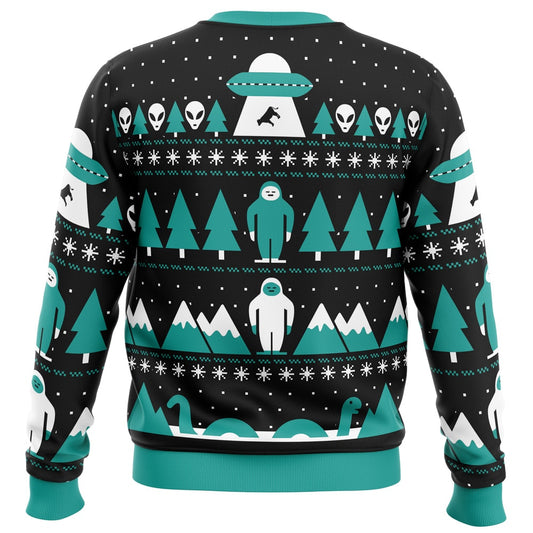 Paranormal Christmas Ugly Christmas Sweater - Christmas Jumper (back)