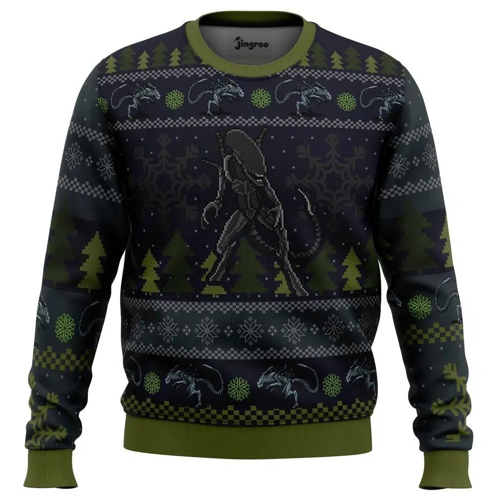 A Christmas Bug Hunt Ugly Christmas Sweater - Christmas Jumper (front)