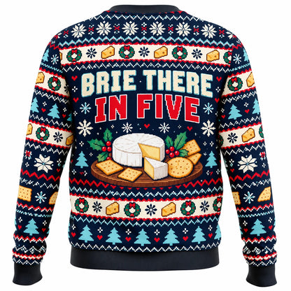 Cheese the Season Ugly Christmas Sweater - Christmas Jumper (back)