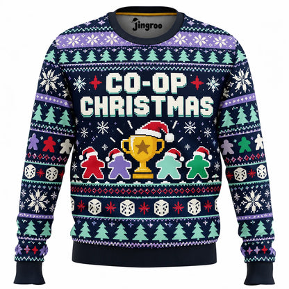 Co-op Christmas Ugly Christmas Sweater - Christmas Jumper (front)