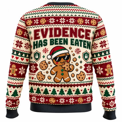 Cookie Security Ugly Christmas Sweater - Christmas Jumper (back)