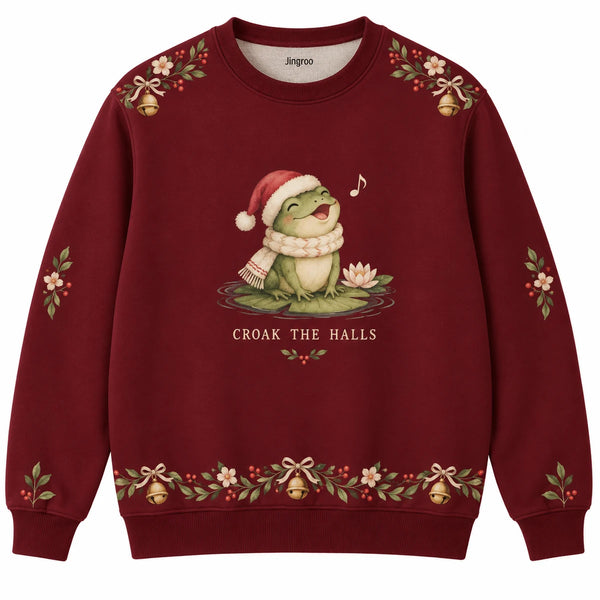 Croak the Halls Ugly Christmas Sweater