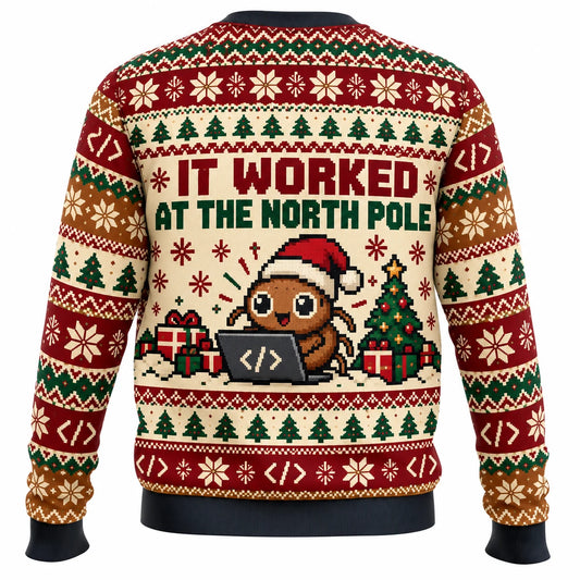 Debugging Christmas Ugly Christmas Sweater - Christmas Jumper (back)