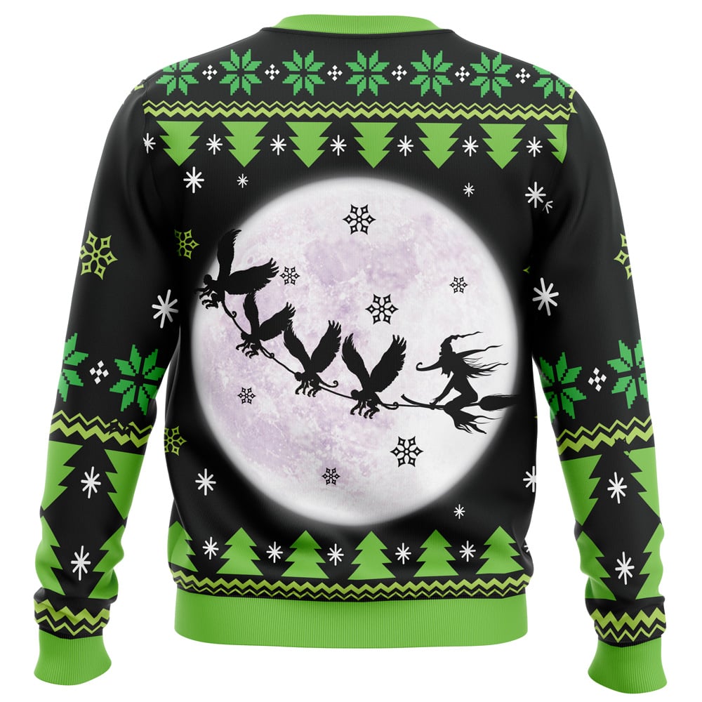 Defying Gravity This Christmas Ugly Christmas Sweater - Christmas Jumper (back)