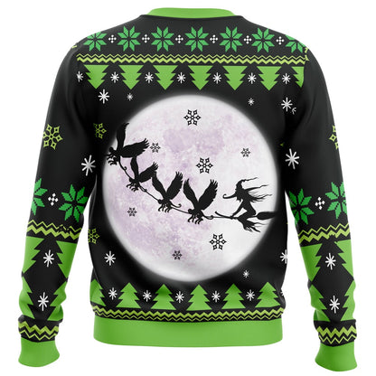 Defying Gravity This Christmas Ugly Christmas Sweater - Christmas Jumper (back)