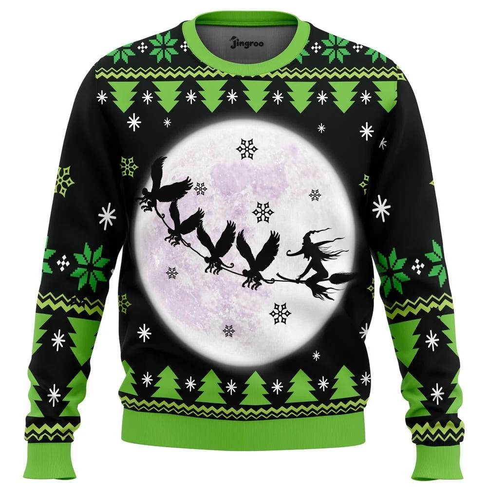 Defying Gravity This Christmas Ugly Christmas Sweater - Christmas Jumper (front)