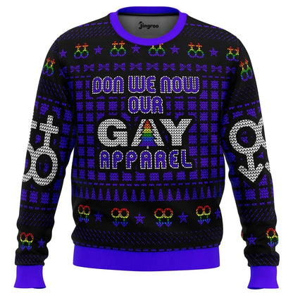 Don We Now Our Gay Apparel Ugly Christmas Sweater - Christmas Jumper (view 1)