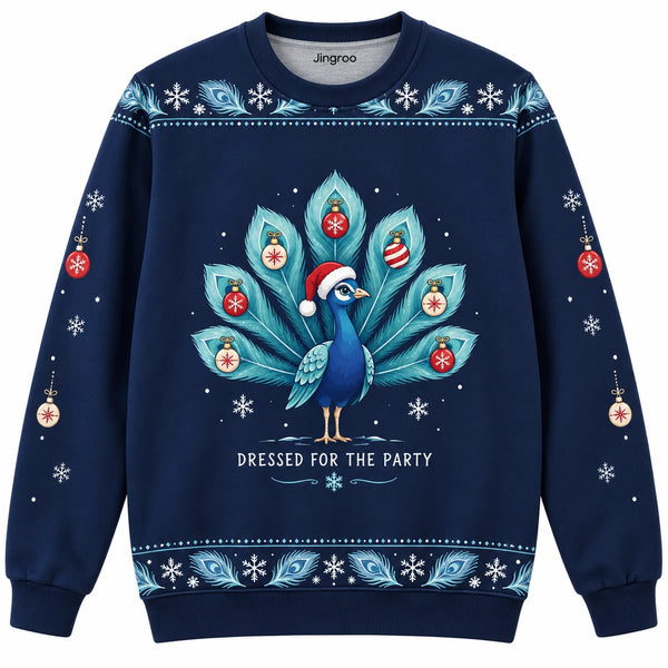 Dressed for the Party Ugly Christmas Sweater