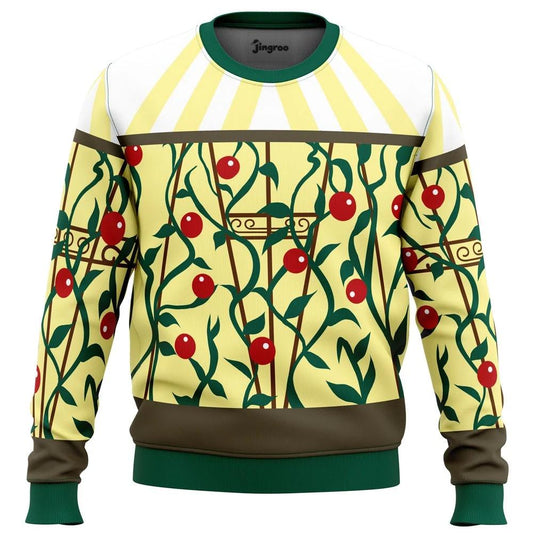 Earthly Delights Survivor Knit Ugly Christmas Sweater - Christmas Jumper (front)