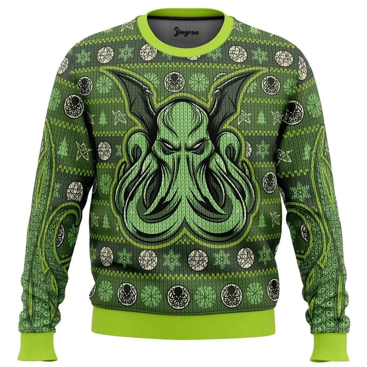 Elder God Holiday Ugly Christmas Sweater - Christmas Jumper (view 1)