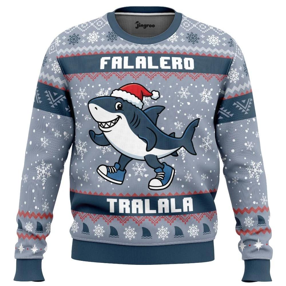 Falalero Tralala Ugly Christmas Sweater - Christmas Jumper (front)