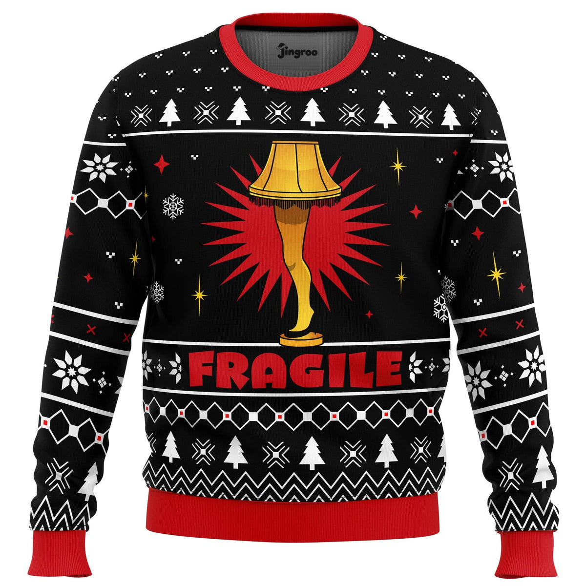 Fra-Gee-Lay, Must Be Italian Ugly Christmas Sweater - Christmas Jumper (front)