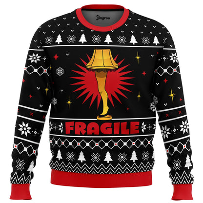 Fra-Gee-Lay, Must Be Italian Ugly Christmas Sweater - Christmas Jumper (front)