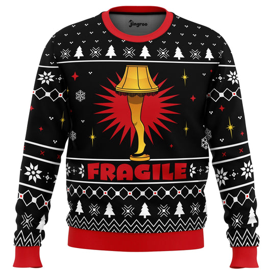 Fra-Gee-Lay, Must Be Italian Ugly Christmas Sweater - Christmas Jumper (front)
