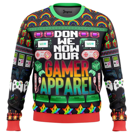 Gamer Apparel Ugly Christmas Sweater - Christmas Jumper (view 1)