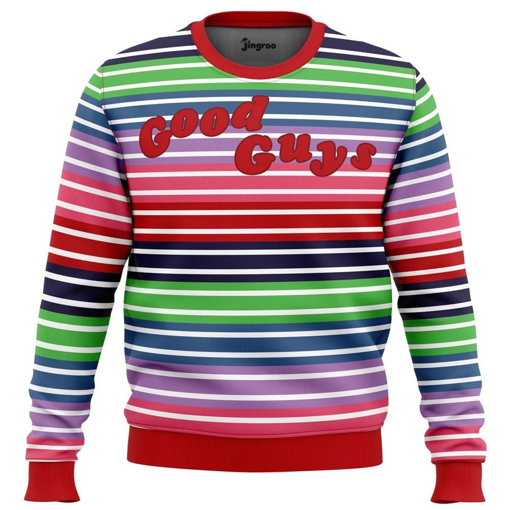 Good Guys Doll Gone Rogue Ugly Christmas Sweater - Christmas Jumper (front)