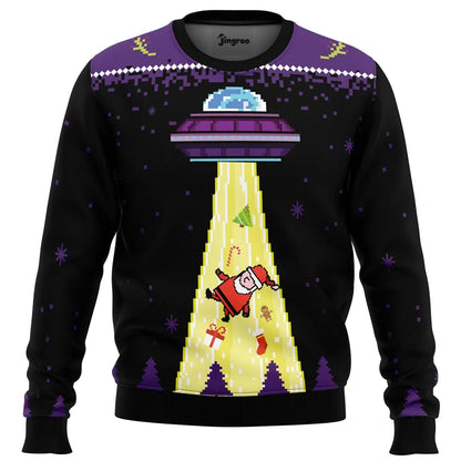 Goodbye Santa Ugly Christmas Sweater - Christmas Jumper (view 1)