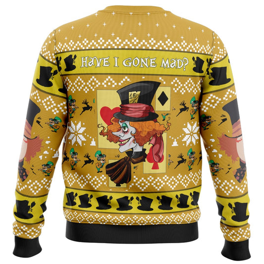 Have I Gone Mad? Ugly Christmas Sweater - Christmas Jumper (back)