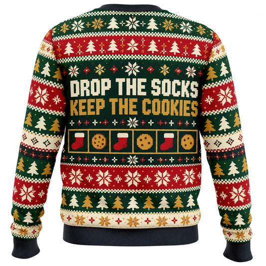 Inventory Full of Festive Loot Ugly Christmas Sweater - Christmas Jumper (back)