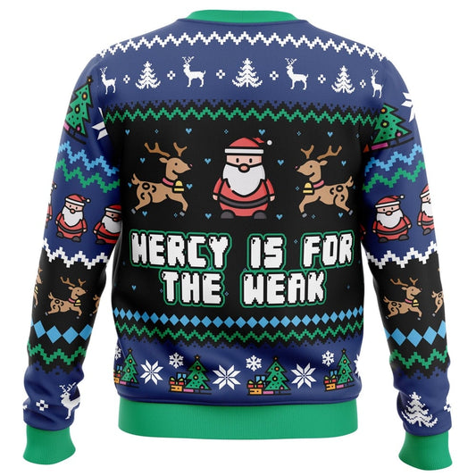 Just A Holiday Sweater Ugly Christmas Sweater - Christmas Jumper (back)