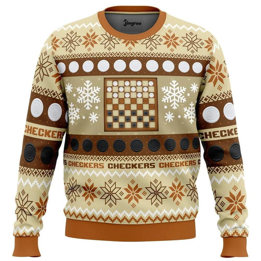 King Me, Santa Ugly Christmas Sweater - Christmas Jumper (front)