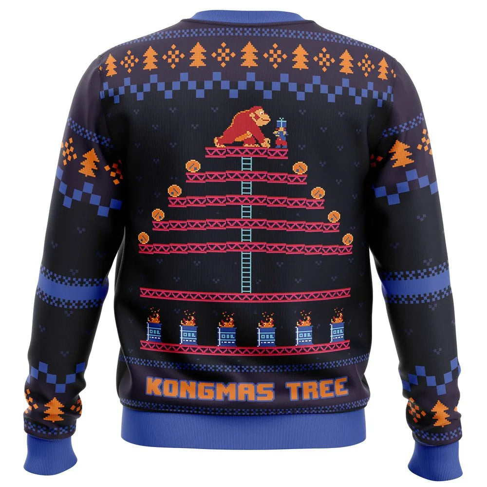 Kongmas Tree Ugly Christmas Sweater - Christmas Jumper (back)