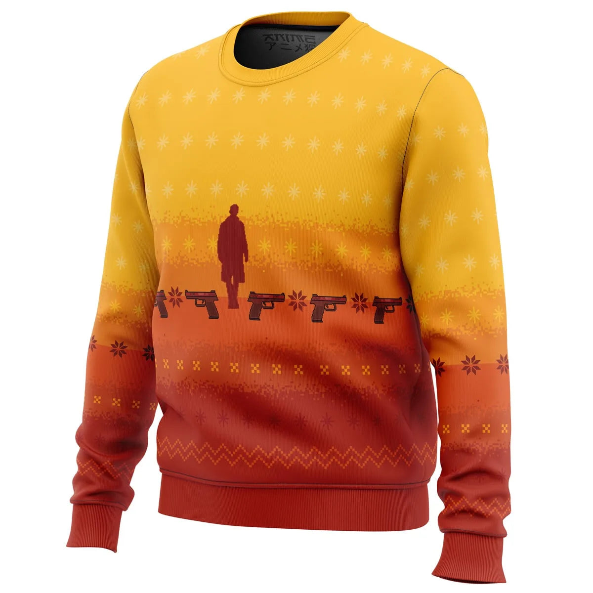 Lonely Wasteland Christmas Ugly Christmas Sweater - Christmas Jumper (back)