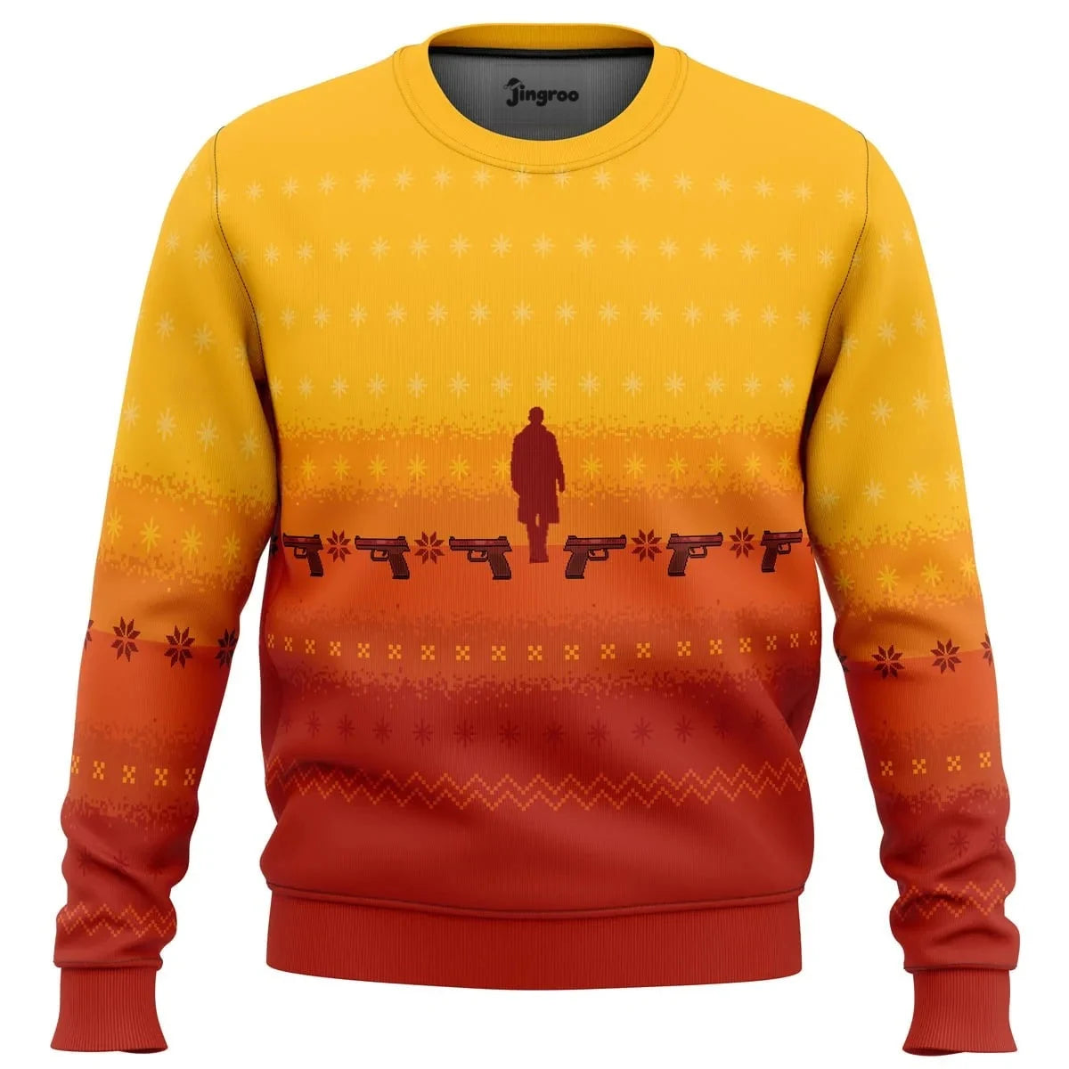 Lonely Wasteland Christmas Ugly Christmas Sweater - Christmas Jumper (front)