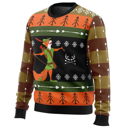Merry Men Christmas Ugly Christmas Sweater - Christmas Jumper (back)