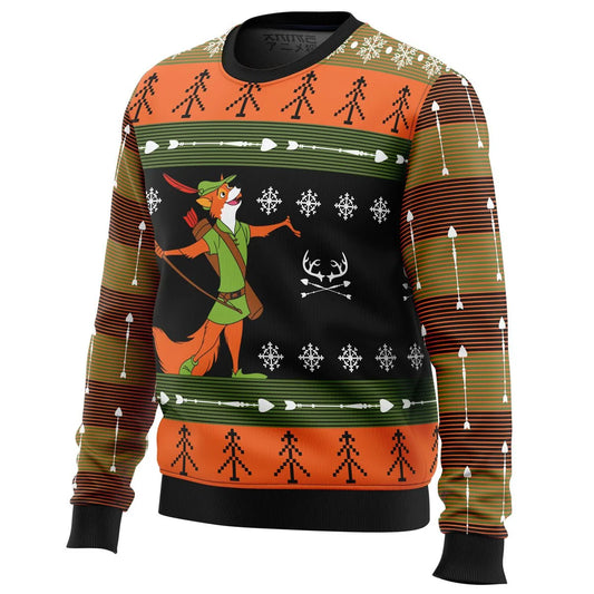 Merry Men Christmas Ugly Christmas Sweater - Christmas Jumper (back)