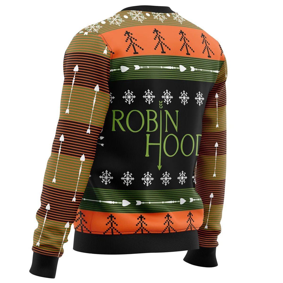 Merry Men Christmas Ugly Christmas Sweater - Christmas Jumper (view 3)