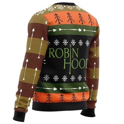 Merry Men Christmas Ugly Christmas Sweater - Christmas Jumper (view 3)