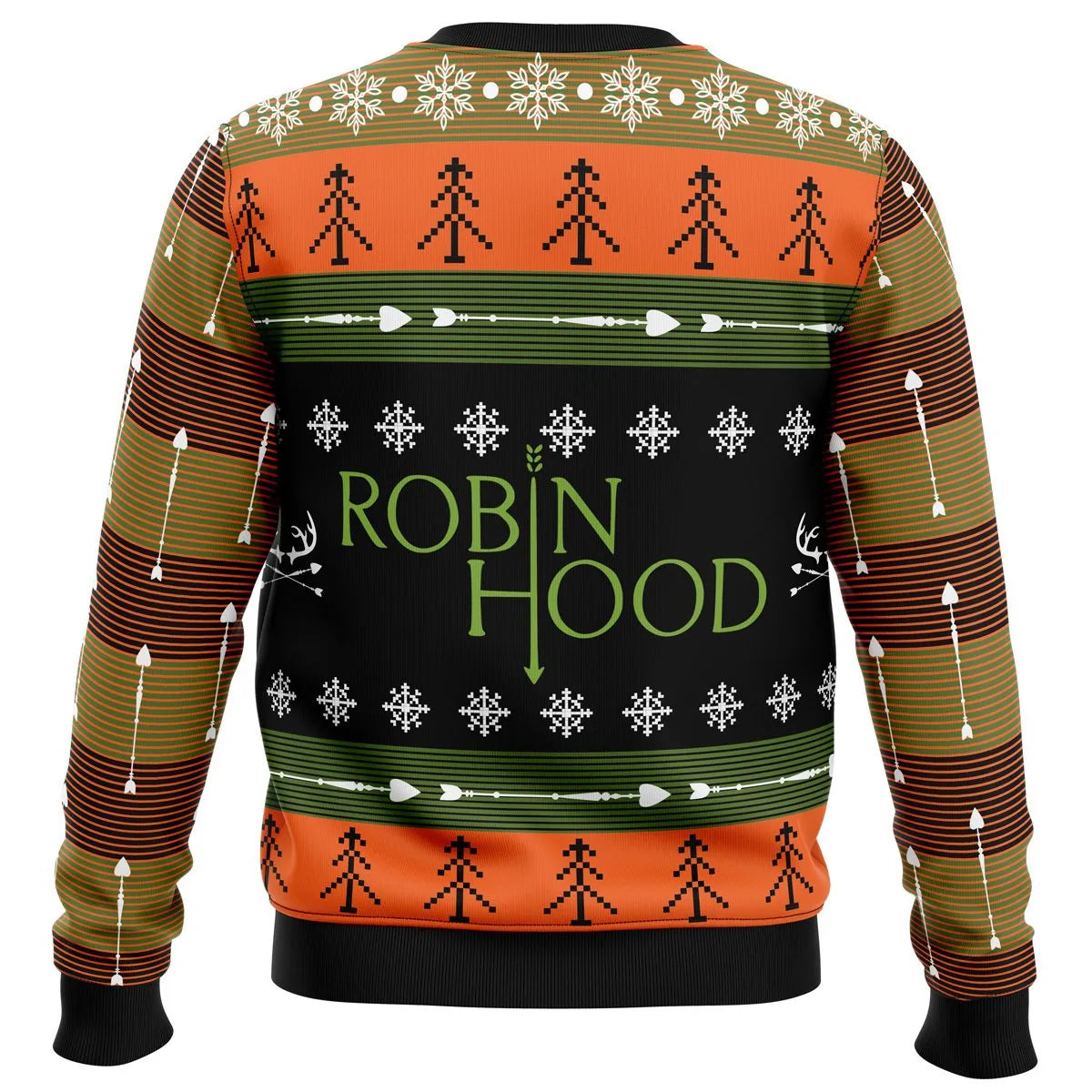 Merry Men Christmas Ugly Christmas Sweater - Christmas Jumper (view 4)