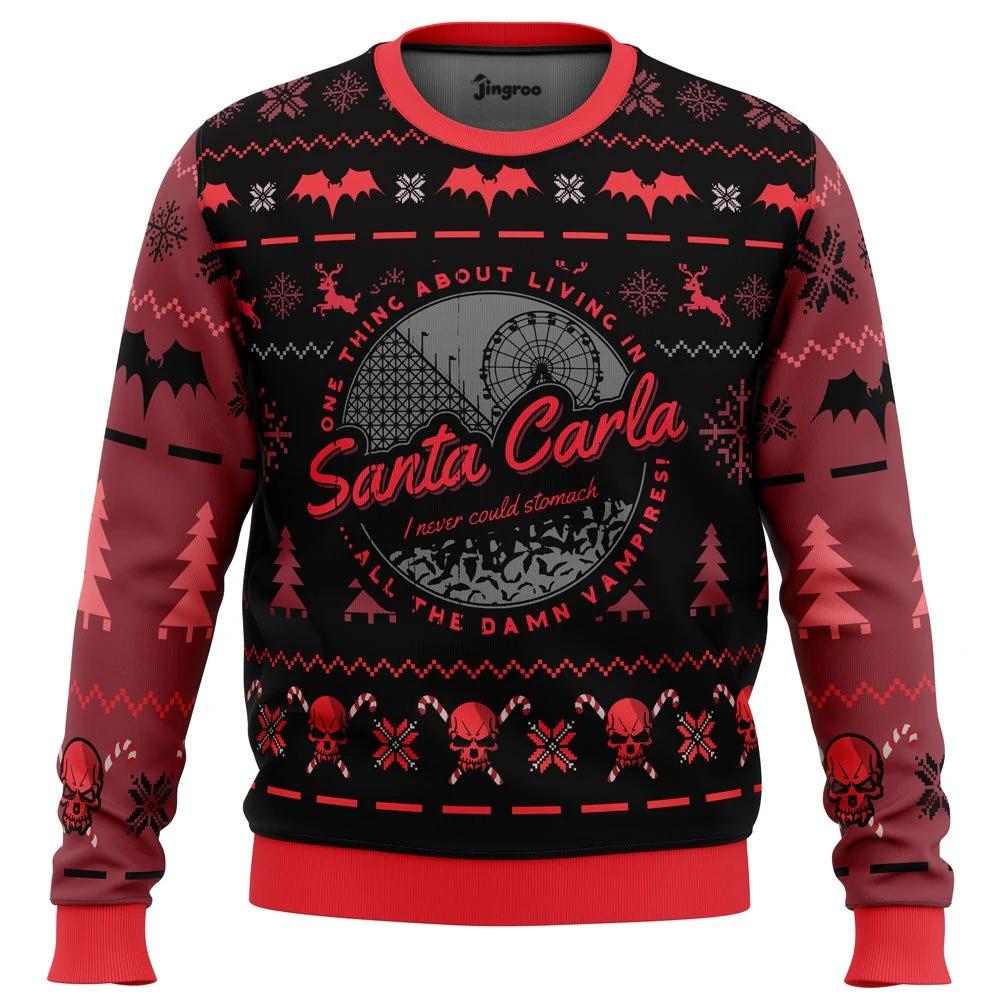 Murder Capital By The Sea Ugly Christmas Sweater - Christmas Jumper (front)