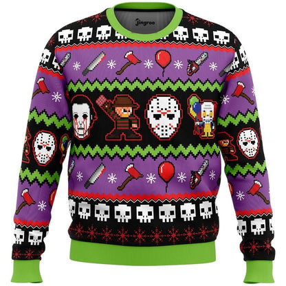 Nightmares Before The Holidays Ugly Christmas Sweater - Christmas Jumper (front)