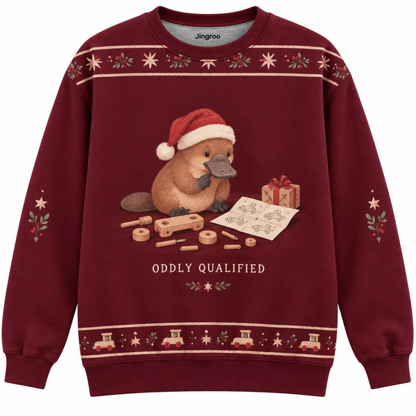 Oddly Qualified Ugly Christmas Sweater