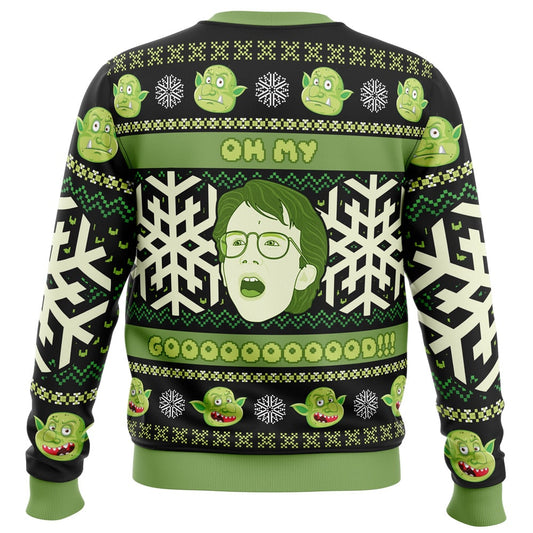 Oh My Goblins Ugly Christmas Sweater - Christmas Jumper (back)