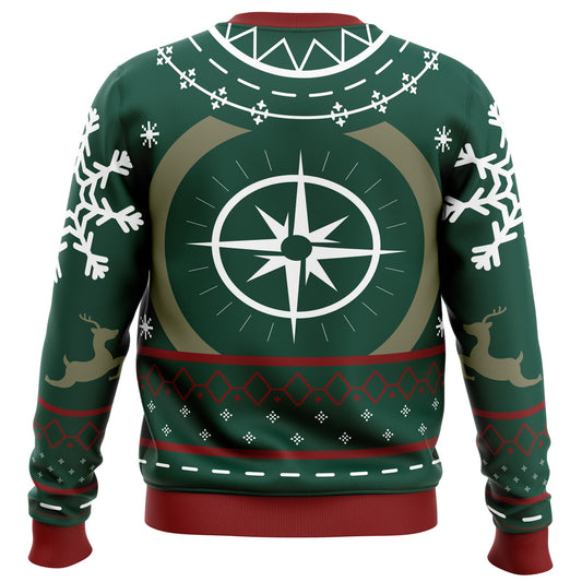 Pathfinder Survivor Knit Ugly Christmas Sweater - Christmas Jumper (back)