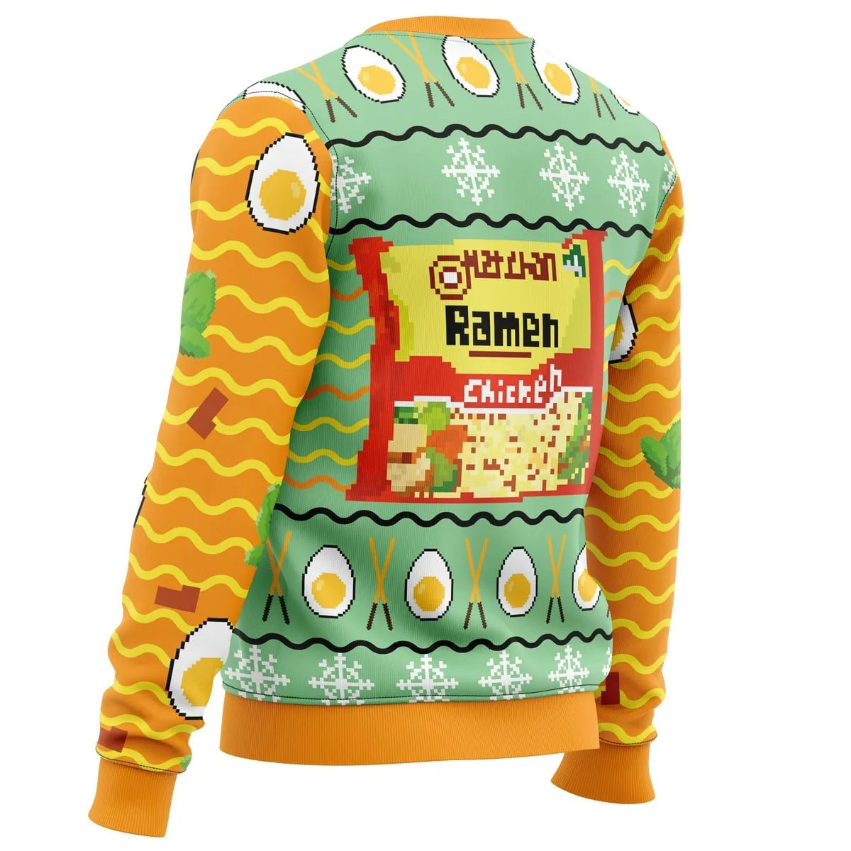 Ramen Is My Love Language Ugly Christmas Sweater - Christmas Jumper (view 3)