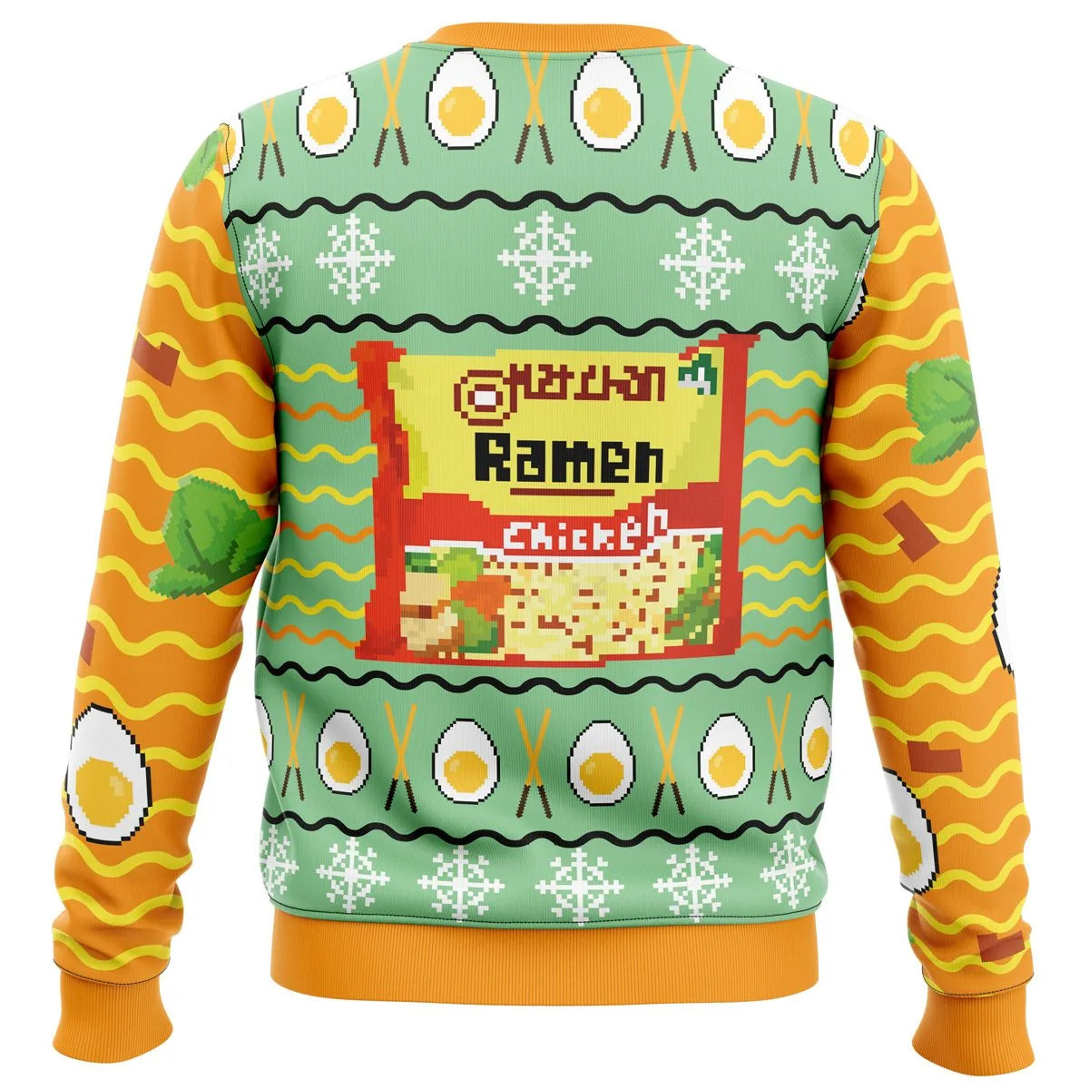 Ramen Is My Love Language Ugly Christmas Sweater - Christmas Jumper (view 4)