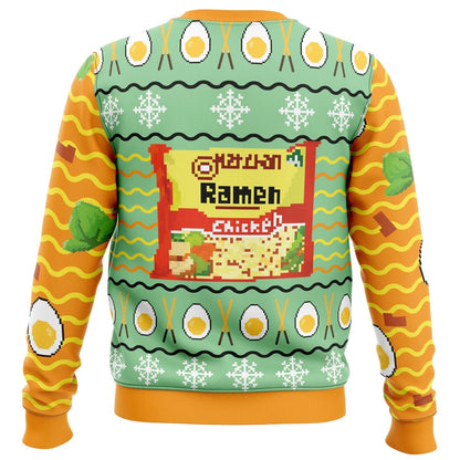 Ramen Is My Love Language Ugly Christmas Sweater - Christmas Jumper (view 4)