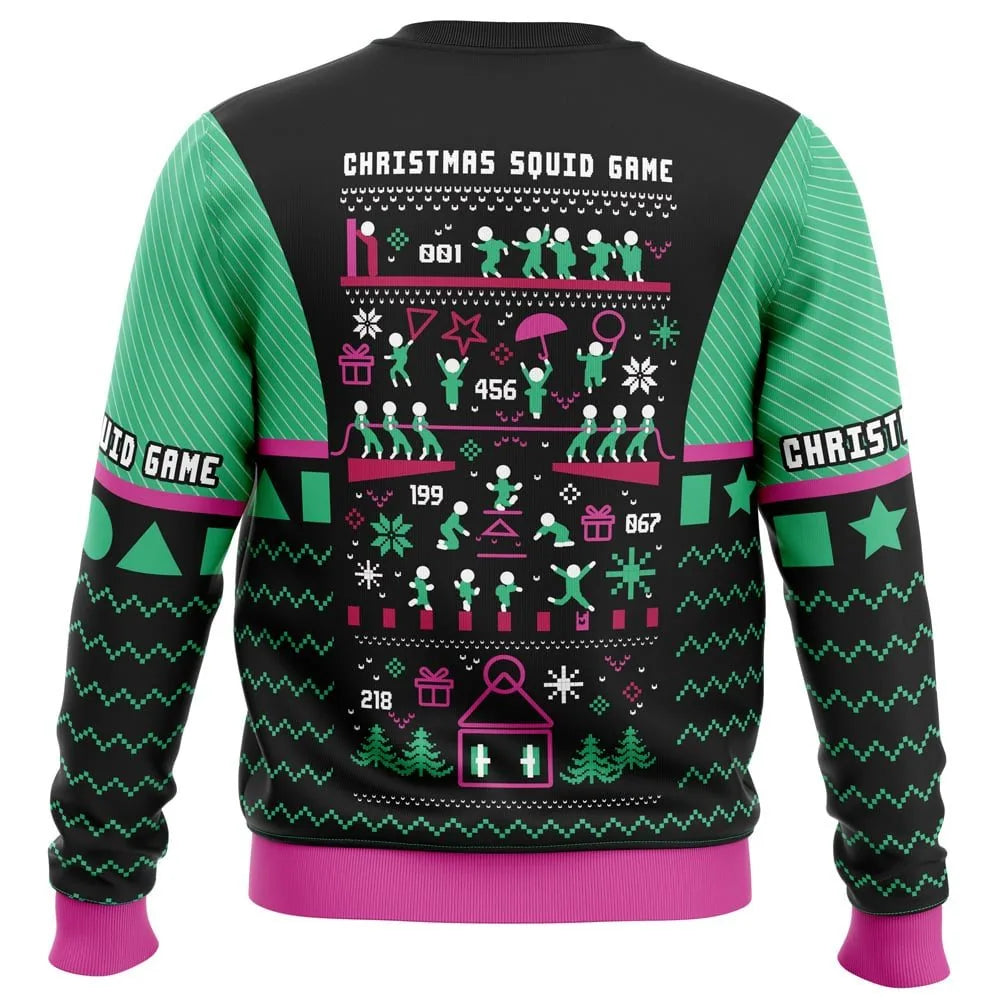 Red Light, Green Light Christmas Ugly Christmas Sweater - Christmas Jumper (view 4)