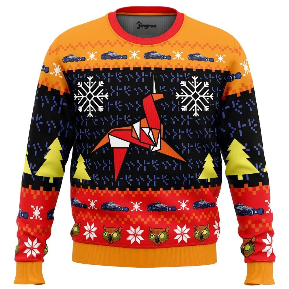Replicant Christmas Ugly Christmas Sweater - Christmas Jumper (front)