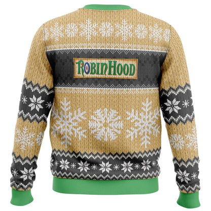 Share Your Blessings, Merry Men Ugly Christmas Sweater - Christmas Jumper (view 4)