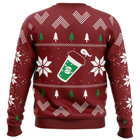 Snap Snap Survivor Knit Ugly Christmas Sweater - Christmas Jumper (back)