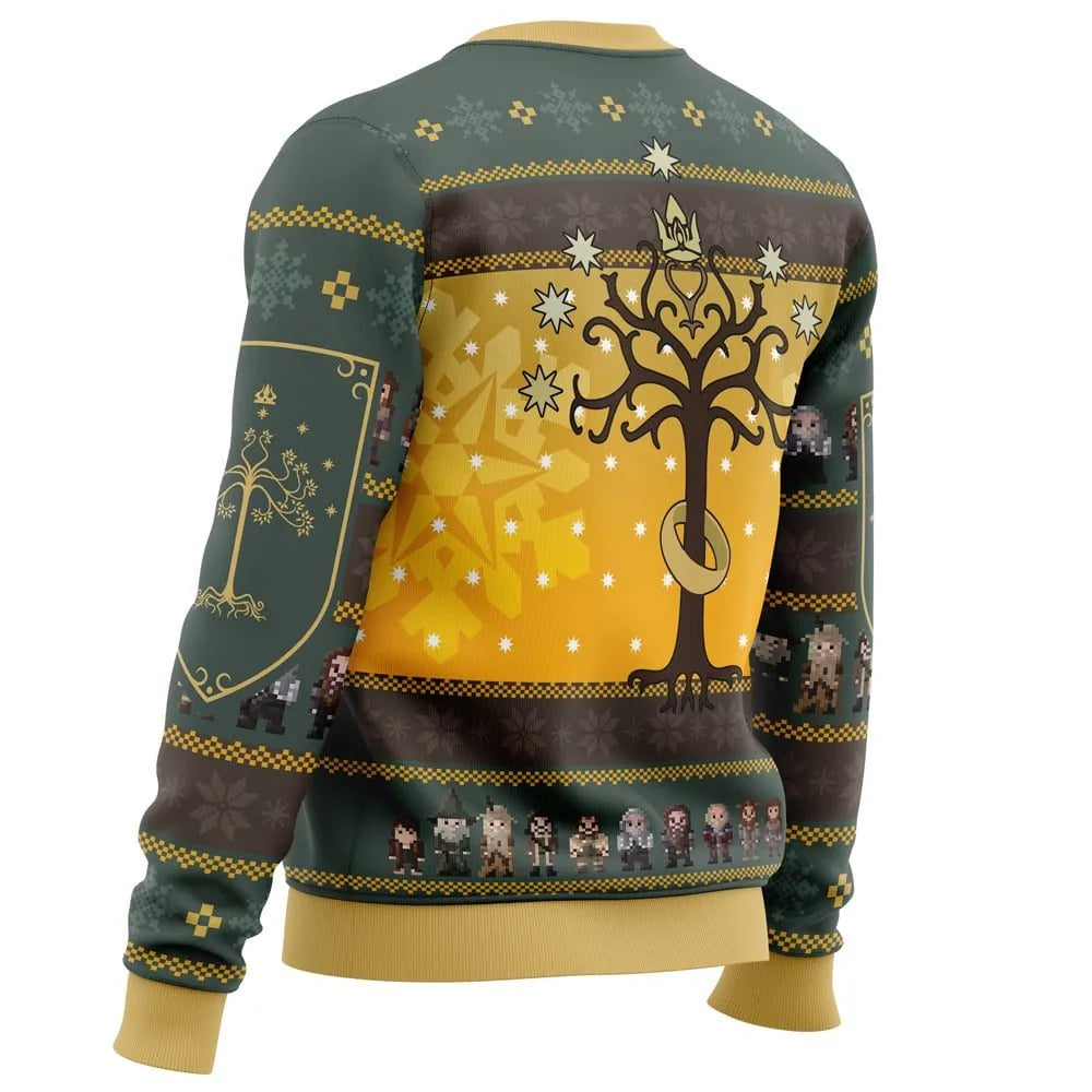 Spend Christmas In Fellowship Ugly Christmas Sweater - Christmas Jumper (view 3)