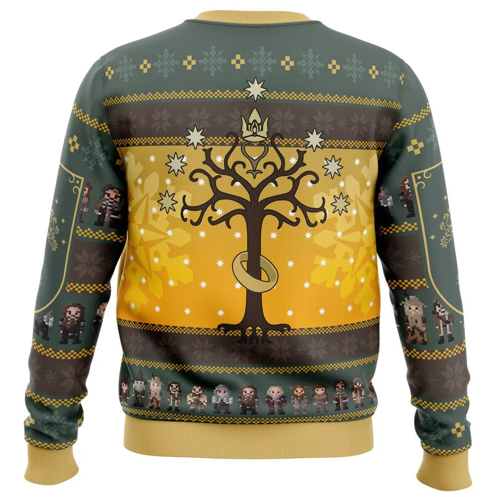 Spend Christmas In Fellowship Ugly Christmas Sweater - Christmas Jumper (view 4)