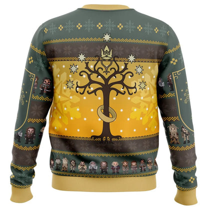 Spend Christmas In Fellowship Ugly Christmas Sweater - Christmas Jumper (view 4)